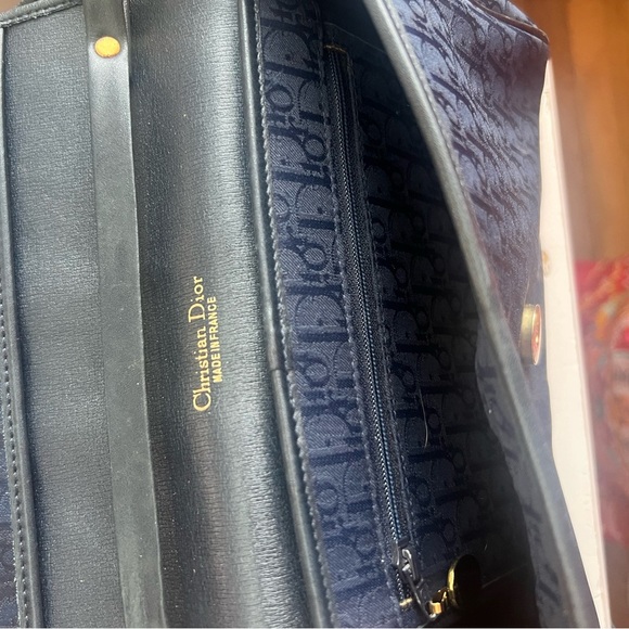 Vintage Dior Crossbody Bag - Dark Navy - Picture 10 of 10
